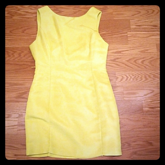 Canary Yellow Dress. Forever 21. - Picture 1 of 8